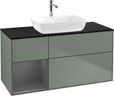 Villeroy & Boch Finion Waschtischunterschrank 1200 mm Glossy White Lacquer mit Beleuchtung