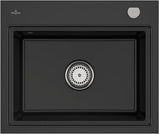 Villeroy & Boch Subway Style 60 S Flat Einbauspüle 600 x 510 mm Ebony CeramicPlus