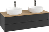 Villeroy & Boch Antao Waschtischunterschrank 1200 mm, 2 Auszüge, Push-Open, Stone Grey Matt