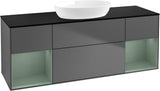 Villeroy & Boch Finion Waschtischunterschrank 1600 mm Glossy White Lacquer mit Beleuchtung