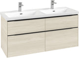 Villeroy & Boch Waschtischunterschrank Subway 3.0 C 568L0 1272 mm Brilliant White mit LED