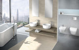 Villeroy & Boch Architectura WC-Set 5684HR spülrandlos mit SoftClosing 370x530mm Weiß