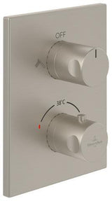 Villeroy & Boch Dawn Dreiloch-Waschtischarmatur – Rund, Chrom, 60 x 155 x 150 mm