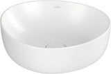 Villeroy & Boch Aufsatzwaschbecken Antao 4A7240 asymmetrisch Almond CeramicPlus 400 mm