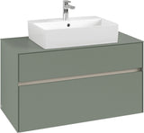 Villeroy & Boch Waschbeckenunterschrank Collaro C125 B0 1000 mm White Oak mit Beleuchtung