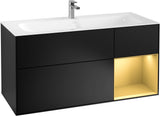 Villeroy & Boch Finion Waschbeckenunterschrank Glossy White Lacquer 1196 mm mit LED-Beleuchtung
