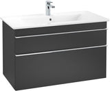 Villeroy & Boch Waschtischunterschrank VENTICELLO 953 mm Santana Oak mit 2 Auszügen und Glasabtrennungen