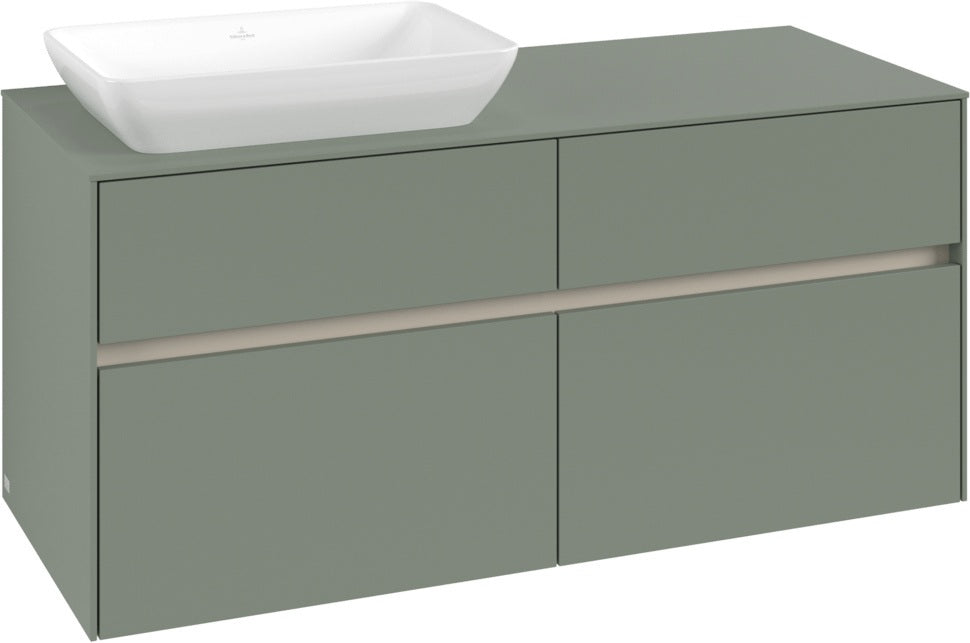 Villeroy & Boch Waschtischunterschrank Collaro C11300 1200 mm White Oak mit 4 Auszügen