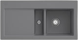 Villeroy & Boch Subway 60 Einbauspüle 1000x510mm Keramik Ebony CeramicPlus