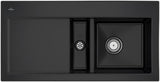 Villeroy & Boch Subway 60 Einbauspüle 1000x510mm Keramik Ebony CeramicPlus