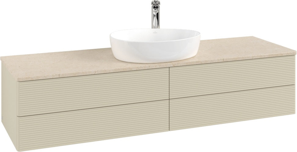 Villeroy & Boch Waschtischunterschrank Antao L25153 1600 mm Anthracite Matt Lacquer
