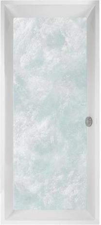 Villeroy & Boch Squaro Airpool Entry Badewanne 1700x750mm Weiß Alpin mit 10 Luftdüsen