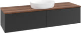 Villeroy & Boch Waschbeckenunterschrank Antao K36110 1600 mm Anthracite Matt Lacquer