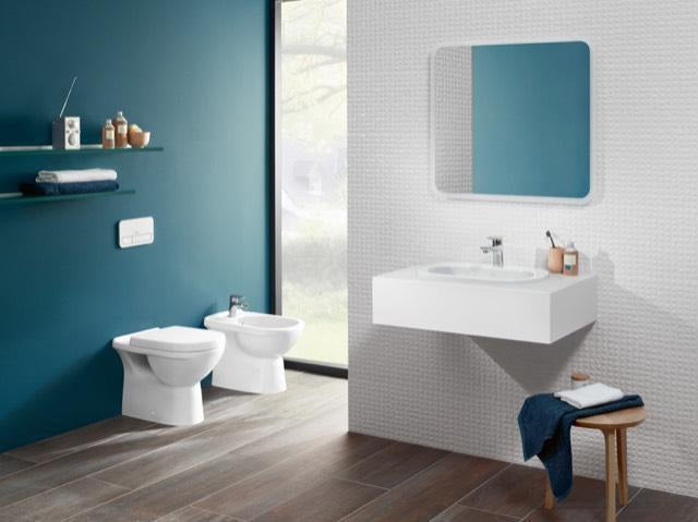 Villeroy & Boch O.novo Tiefspül-WC 565710 – 360x560mm, Weiß Alpin, wandnah, bodenstehend