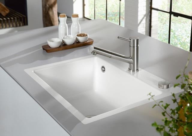 Villeroy & Boch Subway 60 S flat Einbauspüle 565x475mm Keramik Ebony CeramicPlus
