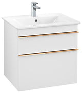 Villeroy & Boch VENTICELLO Waschtischunterschrank 603 mm Santana Oak mit 2 Auszügen und Glasabtrennungen