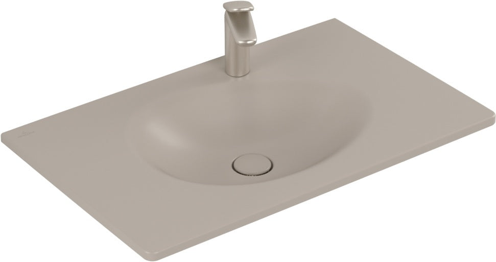 Villeroy & Boch Schrankwaschtisch Antao 800 mm Almond CeramicPlus Rechteck mit Überlauf