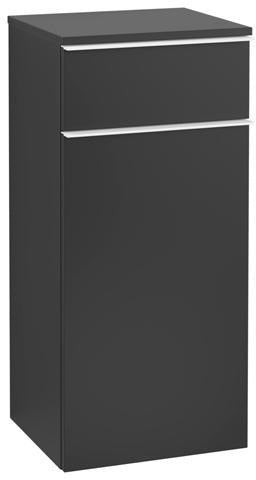 Villeroy & Boch Seitenschrank VENTICELLO 404x866x372 mm Eiche matt – wandhängend mit Soft-Close