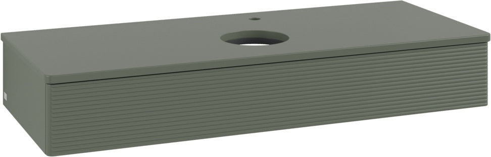 Villeroy & Boch Waschbeckenunterschrank Antao L10150 1200x190x500mm Leaf Green Matt Lacquer