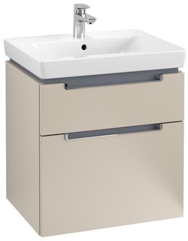 Villeroy & Boch Waschtischunterschrank Subway 2.0, 537 mm, Santana Oak, mit Auszug & Accessory Box