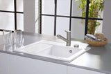Villeroy & Boch Einbauspüle Subway 45 Compact 331301 Weiß Alpin CeramicPlus 650x510mm