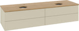 Villeroy & Boch Waschtischunterschrank Antao 1600 mm Anthracite Matt mit 4 Auszügen und Beleuchtung