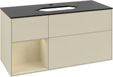 Villeroy & Boch Finion Waschtischunterschrank 1200 mm Glossy White Lacquer mit LED-Beleuchtung