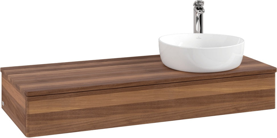 Villeroy & Boch Waschtischunterschrank Antao K12051 1200 mm Warm Walnut mit Auszug