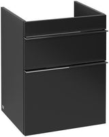 Villeroy & Boch Waschtischunterschrank VENTICELLO 466 mm Eiche Santana Oak mit 2 Auszügen und Griffleiste in Chrom