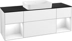 weiß / Mitteldichte Faserplatte (MDF) / G742G F 1600x603x501mm Glossy White