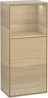 Villeroy & Boch Finion Seitenschrank G510GF, 418 mm, Glossy White Lacquer, mit Beleuchtung