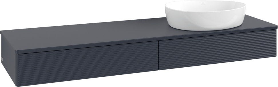 Villeroy & Boch Waschtischunterschrank Antao K16110 1600 mm Anthracite Matt Lack