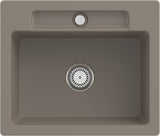 Villeroy & Boch Einbauspüle Siluet 60 S 334601 – 600 x 510 mm, Weiß Alpin CeramicPlus, TitanCeram