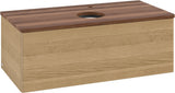 Villeroy & Boch Waschtischunterschrank Antao L31050 1000 mm Anthrazit Matt Lack mit LED-Beleuchtung