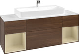 Villeroy & Boch Finion Waschtischunterschrank 1600 mm Glossy White Lacquer mit Beleuchtung