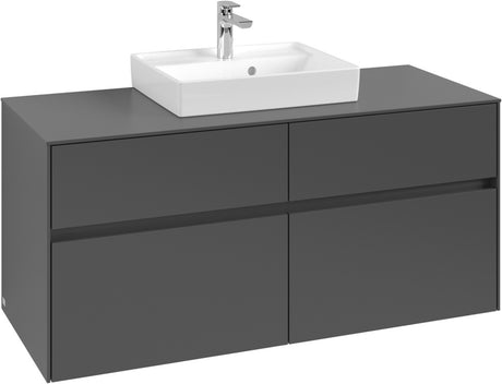 Villeroy & Boch Waschbeckenunterschrank Collaro C070 B0 1200x548x500mm Eckig White Oak