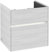 Villeroy & Boch Collaro Waschtischunterschrank mit LED-Beleuchtung, 554 mm, Black Matt Lacquer