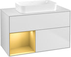 weiß / Mitteldichte Faserplatte (MDF) / F651H F 1000x603x501mm White Matt