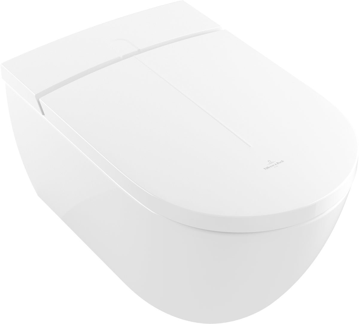 Villeroy & Boch Dusch-WC ViClean I-200 wandhängend spülrandlos mit Fernbedienung