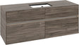 Villeroy & Boch Waschbeckenunterschrank Collaro C116 B0 1400 mm Stone Oak mit Beleuchtung