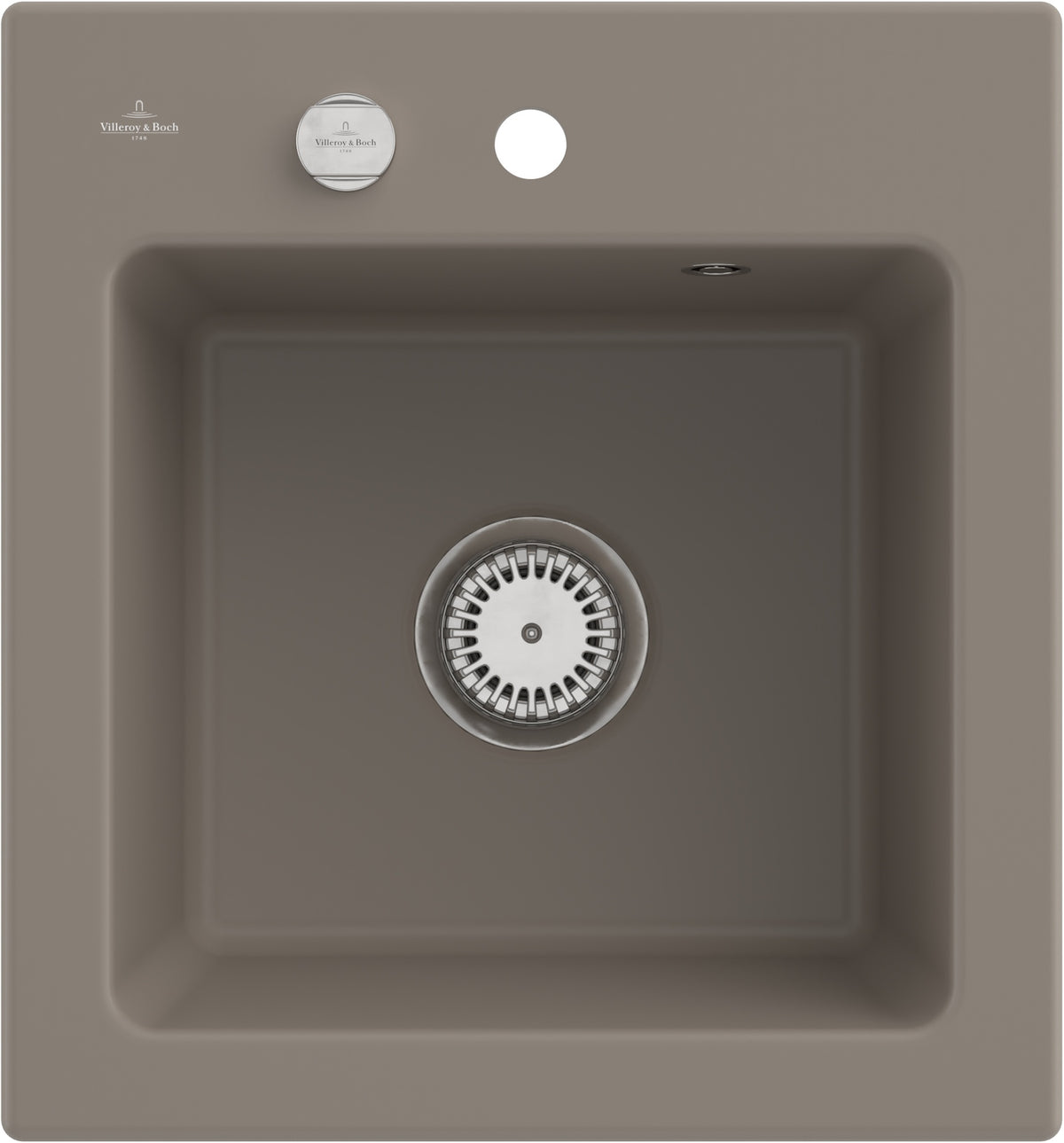 Villeroy & Boch Einbauspüle Subway 45 XS Ivory CeramicPlus 475 x 510 mm Rechteck
