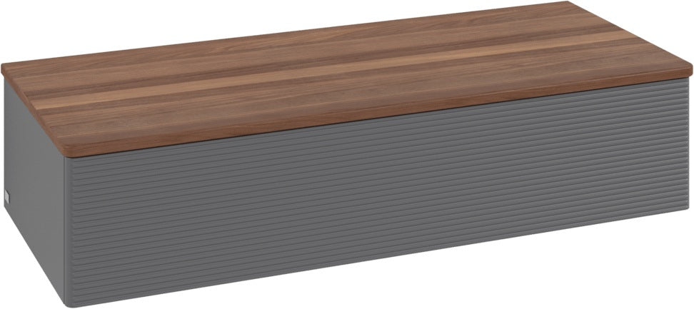 Villeroy & Boch Antao Sideboard L41101 1200 mm Anthracite Matt mit LED-Auszugsbeleuchtung