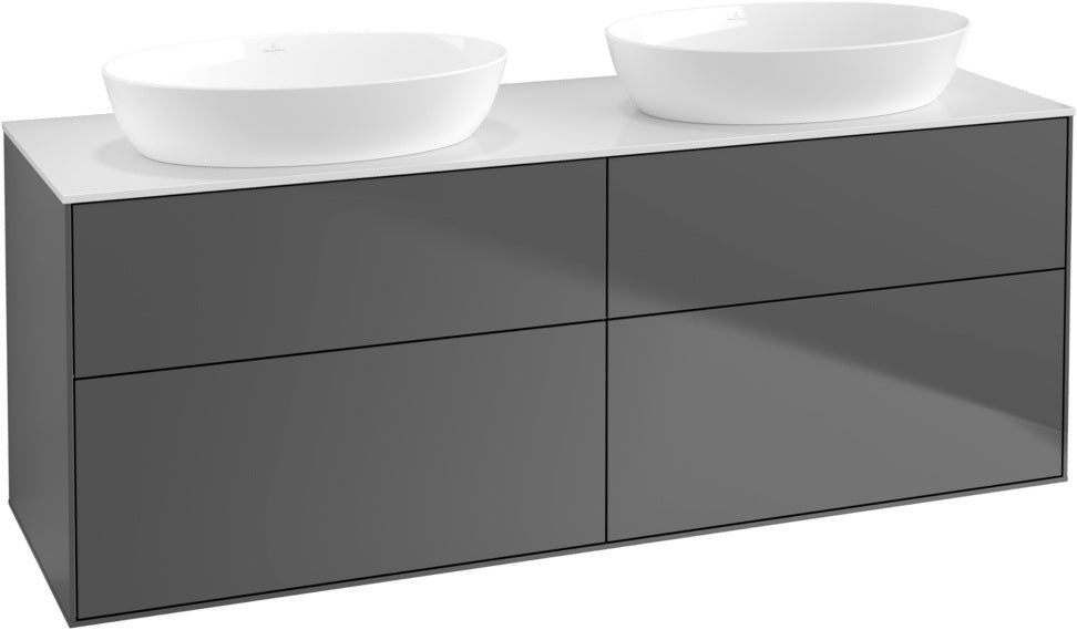 Villeroy & Boch Waschtischunterschrank Finion FA820 1600 mm Glossy White Lacquer