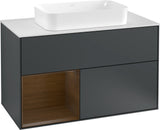 Villeroy & Boch Waschtischunterschrank Finion G241GF Glossy White Lacquer 1000 mm mit Beleuchtung
