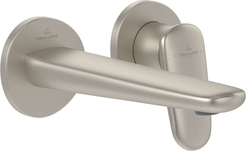 Villeroy & Boch Antao 2-Loch-Waschtischarmatur rund Chrom mit AirPlus und AquaSmart