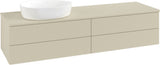 Villeroy & Boch Waschtischunterschrank Antao L26150 1600 mm Anthrazit Matt mit Beleuchtung