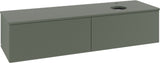 Villeroy & Boch Antao Waschtischunterschrank 1600 mm Anthracite Matt Lack 2 Auszüge