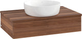 Villeroy & Boch Antao Waschbeckenunterschrank 800 mm Warm Walnut mit Auszugsbeleuchtung