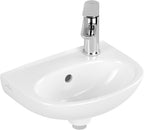 VB Handwaschbecken O.novo 43403R 360x275 x145mm Oval Weiß Alpin