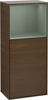 Villeroy & Boch Finion Seitenschrank G510GF, 418 mm, Glossy White Lacquer, mit Beleuchtung